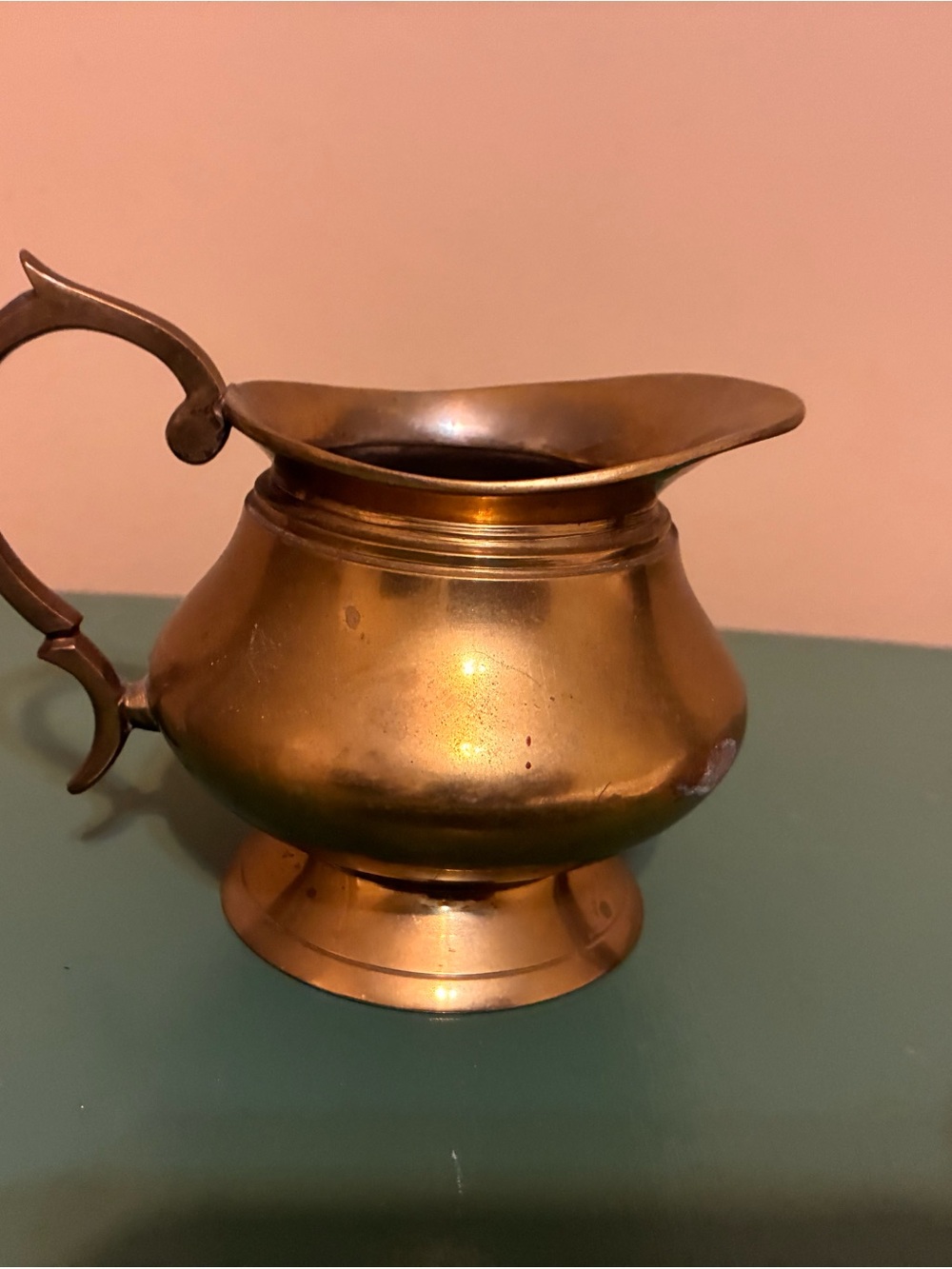 Brass Creamer Vintage